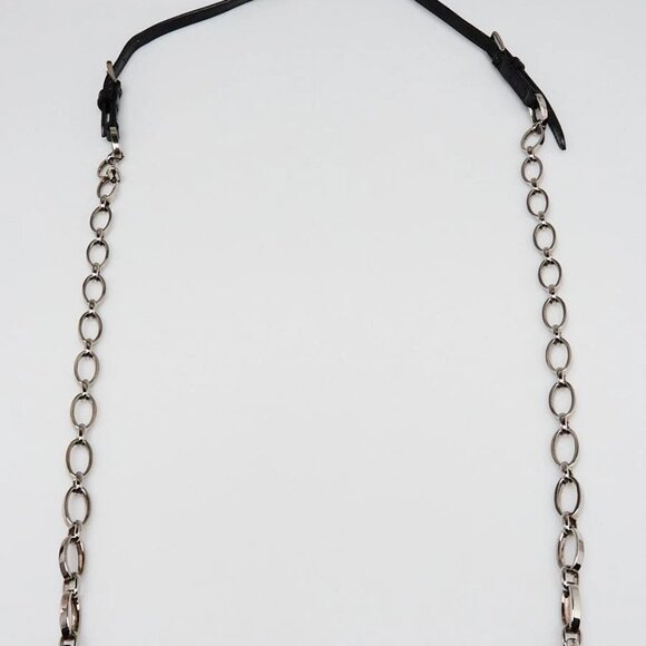 Prada Black Vernice Leather Studded Crossbody Bag - Picture 6 of 12